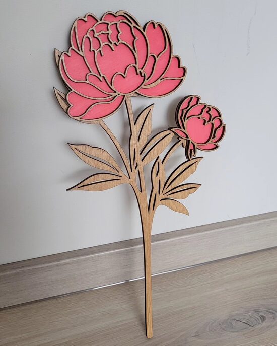 Koka zieds "Peonija"