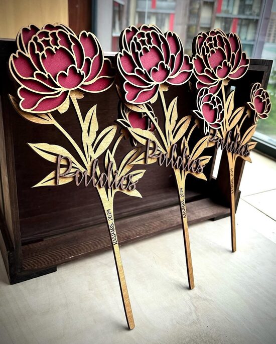 Koka zieds "Peonija"